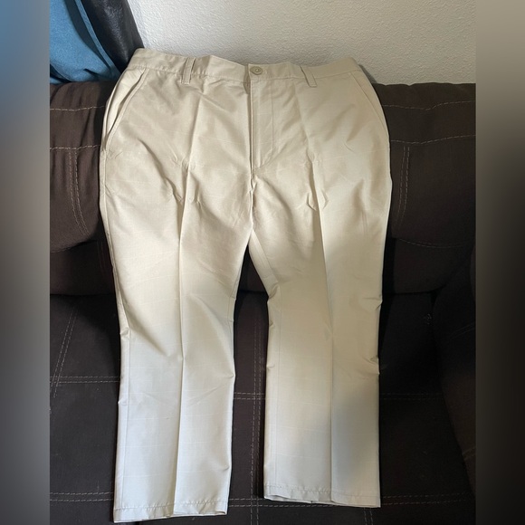 Izod Other - Light Cream Dress Pants for Men Izod Golf Size 34/29 Comfortable end Elegant
